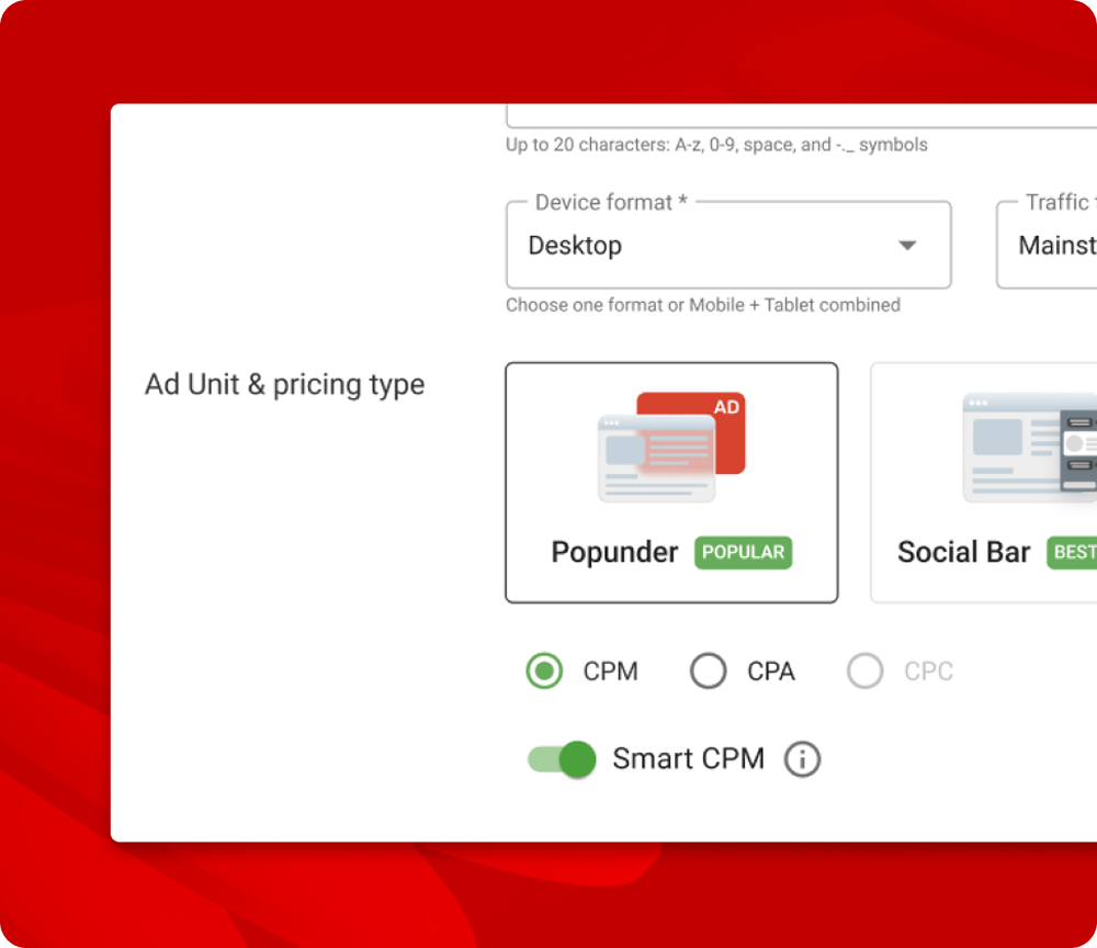 1. Gain traffic at the best price